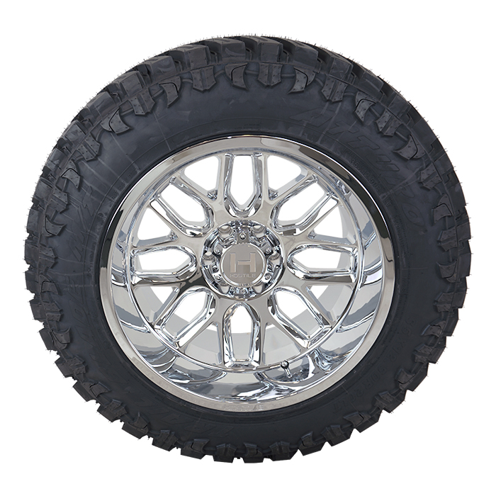 Hostile H120 Vulcan Chrome Atturo Trail Blade M/T