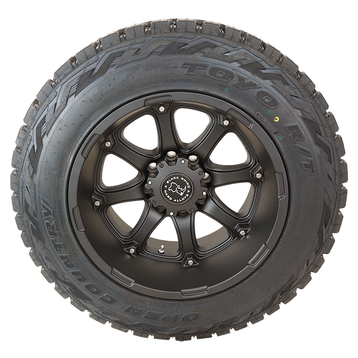 Black Rhino Glamis Matte Black Toyo Open Country R/T