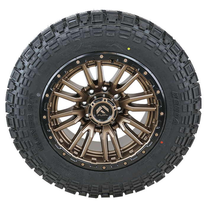 Fuel D681 Rebel Bronze Kenda Klever R/T