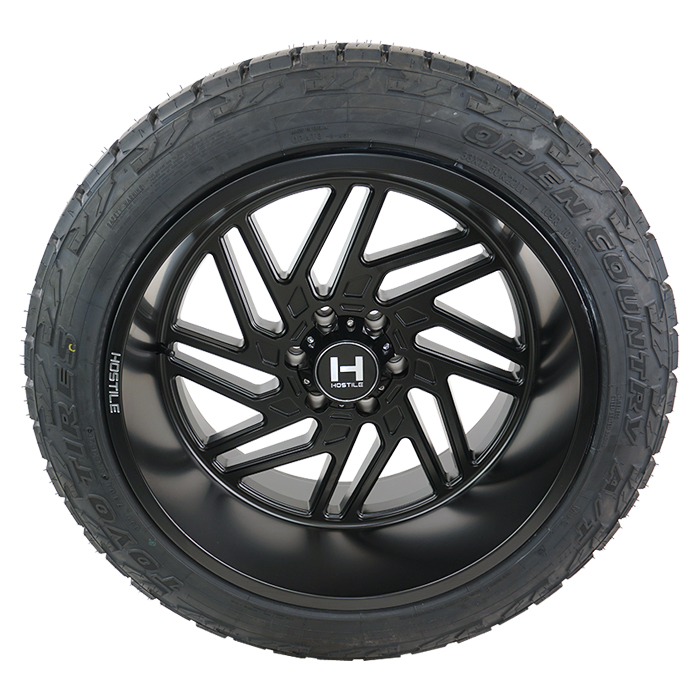 Hostile H116 Jigsaw Asphalt Toyo Open Country A/T III