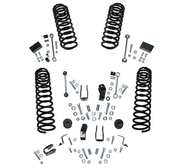 Superlift | Suspension K185 18-21 Jeep Wrangler JL 2 | Door 2.5in Dual Rate Coil Lift Kit - Incl Rubicon with Shock Extensions