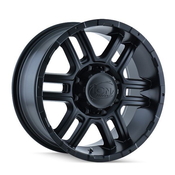 ION Alloy Wheels 179 Matte Black 16x8 10mm Offset 5x127 (5x5)