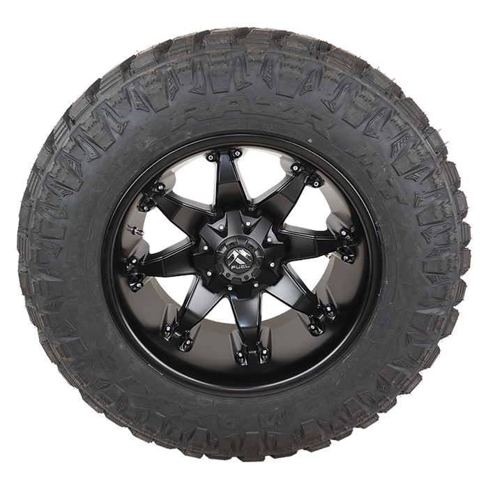 Fuel D509 Octane Matte Black Maxxis Razr M/T