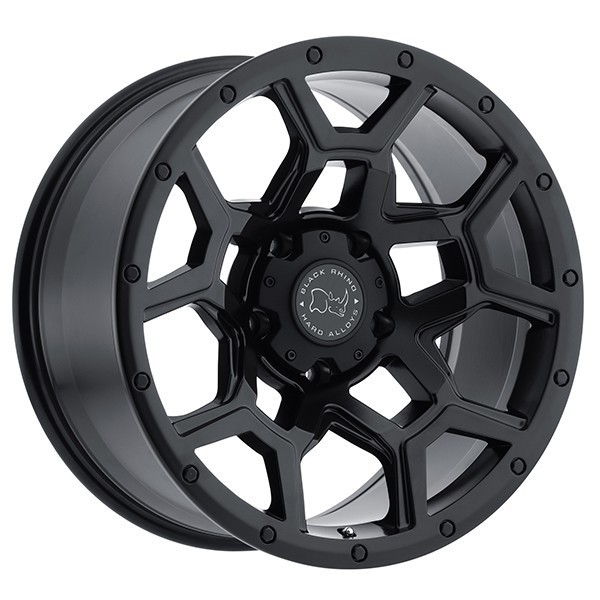 Black Rhino Wheels Overland Matte Black 18x8 48mm Offset 5x160