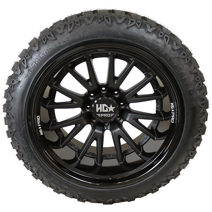 Luxxx HD Pro2 Matte Black Gloss Black Lip Versatyre MXT HD