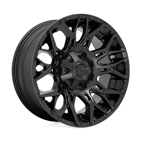 Fuel Offroad Wheels Twitch D772 Matte Black 20x10 -18mm Offset 5x114.3 (5x4.5),5x127 (5x5)