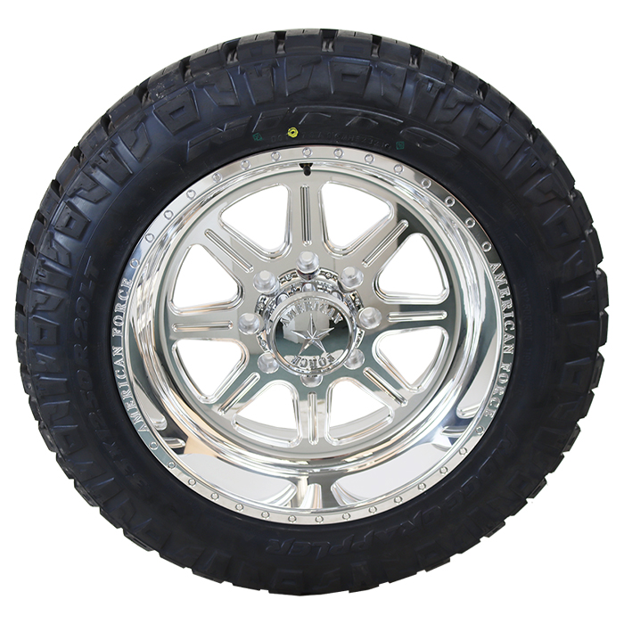 American Force G43 Legend Polished Nitto Ridge Grappler