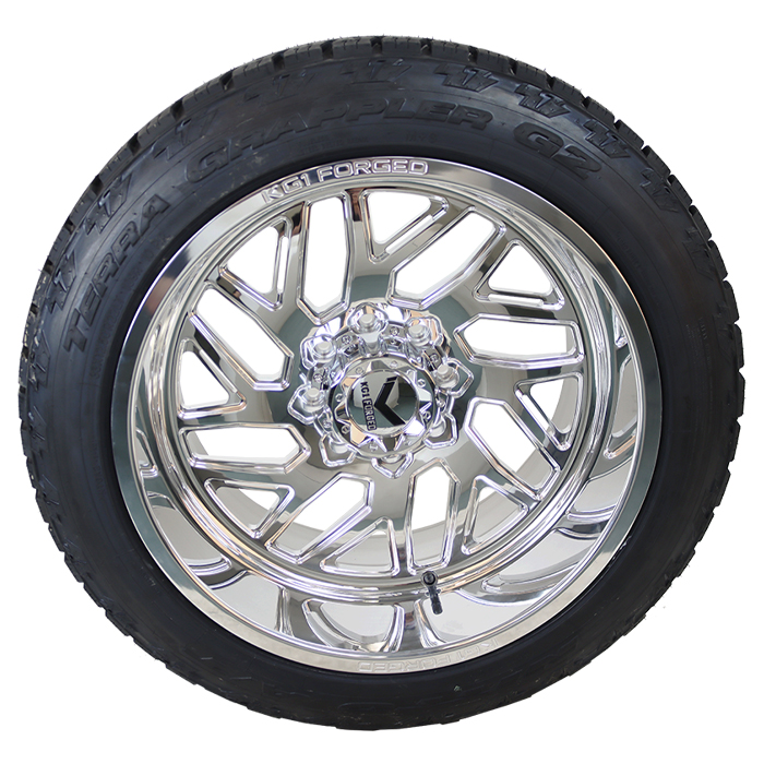 KG1 Forged YAZ Polished Nitto Terra Grappler G2