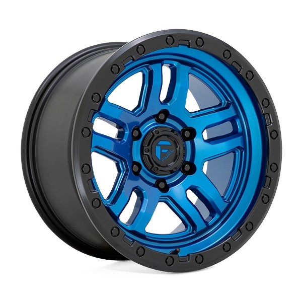 Fuel Offroad Wheels Ammo D790 Blue with Black Lip 17x9 -12mm Offset 6x139.7 (6x5.5)