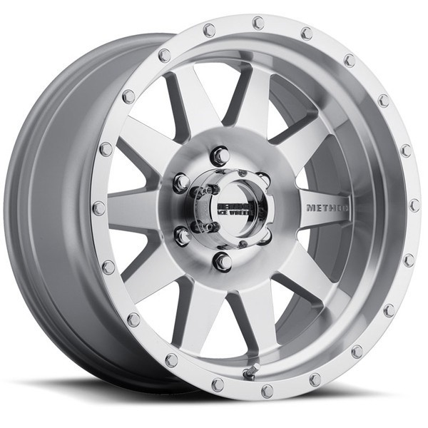 Method Wheels The Standard MR301 Machined Clear Coat 17x8.5 25mm Offset 6x139.7 (6x5.5)