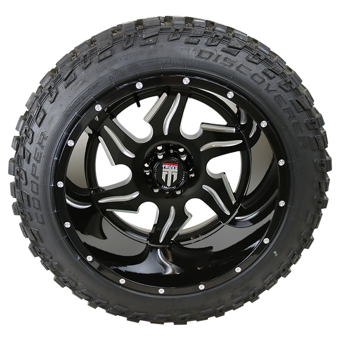 American Truxx Ninja Gloss Black Milled Cooper STT Pro