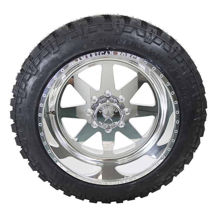 American Force 11 Independence Polished Fury M/T II