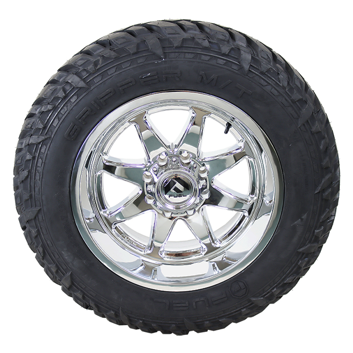 Fuel D748 Hammer Chrome Fuel Gripper M/T