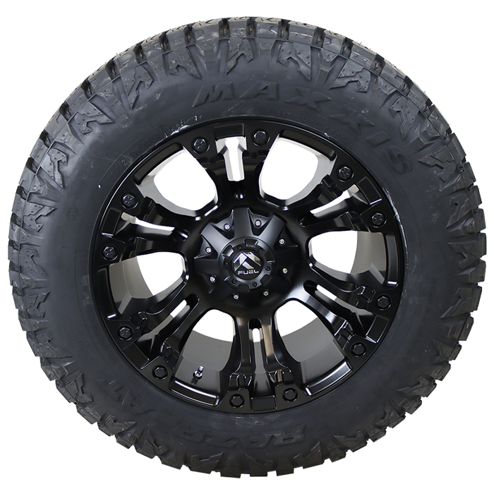 Fuel D560 Vapor Matte Black Maxxis Razr A/T