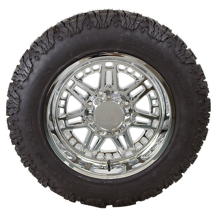 Hostile H124 Lunatic Chrome Milestar Patagonia M/T