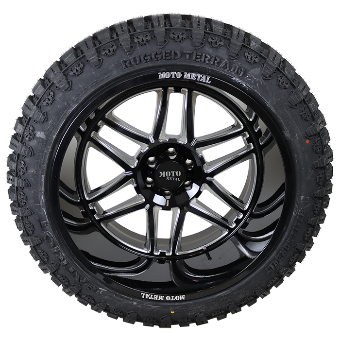 Moto Metal MO992 Gloss Black Milled Patriot R/T Plus