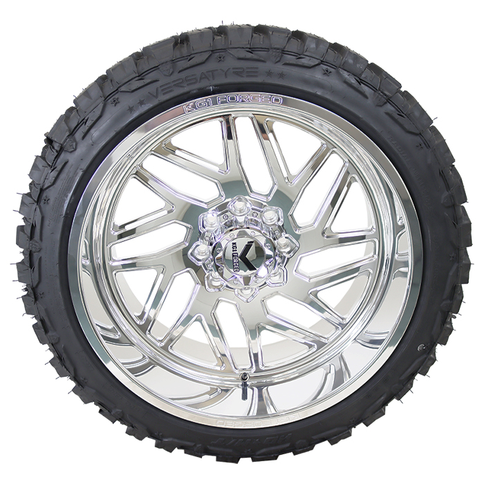 KG1 Forged YAZ Polished Versatyre HD M/T