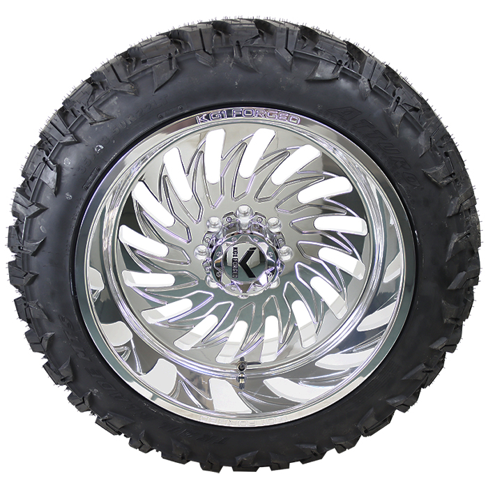 KG1 Forged Hurricane Polished Atturo Trail Blade MTS