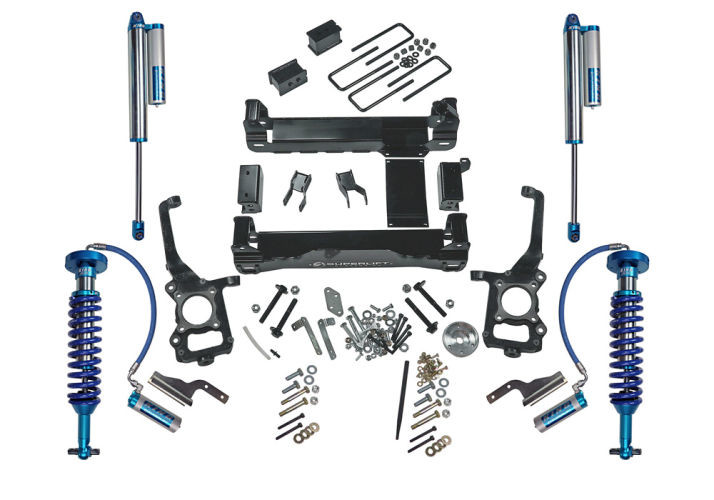 Superlift | 15-20 Ford F150 4WD 6in Lift Kit | with King Front Coilovers King Reservoir Rear Shocks