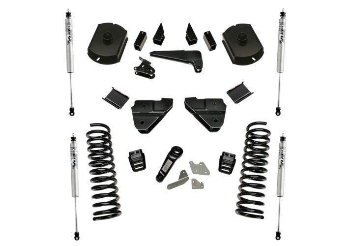 Superlift | 14-18 Ram 2500 4WD Diesel 4in Lift | Kit with Fox 2 Shocks Radius Arm Drop Brackets