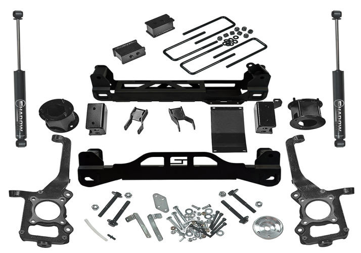 Superlift | 15-19 Ford F150 4WD 4.5in Lift Kit | with Superlift Rear Shocks