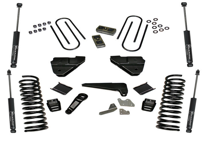 Superlift | 13-18 Dodge Ram 3500 4WD 4in Lift | Kit with Superlift Shocks