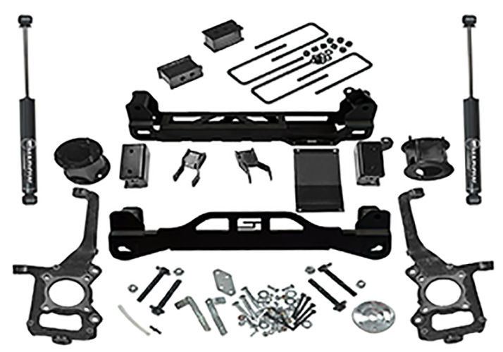 Superlift | 09-14 Ford F150 4WD 4.5in Lift Kit | with Superlift Rear Shocks