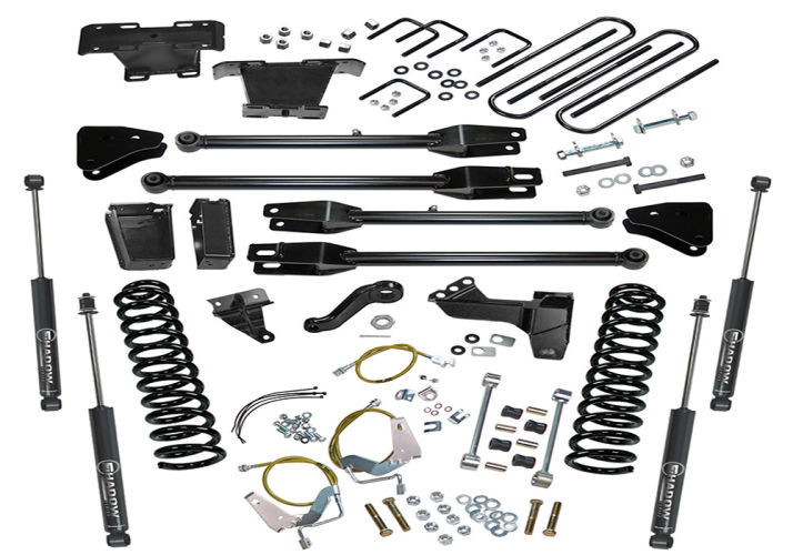 Superlift | 08-10 Ford F250 F350 SuperDuty 4WD 6in | Lift Kit with 4-Link Conversion & Superlift Shocks