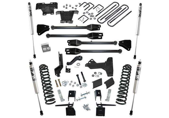 Superlift | 17-21 Ford F250 F350 SuperDuty 4WD Diesel | 6in Link Kit- with Fox 2 Shocks