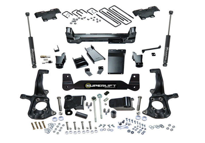Superlift | 11-19 Chevy Silverado GMC Sierra 2500 HD | 6in Lift Kit with Superlift Rear Shocks