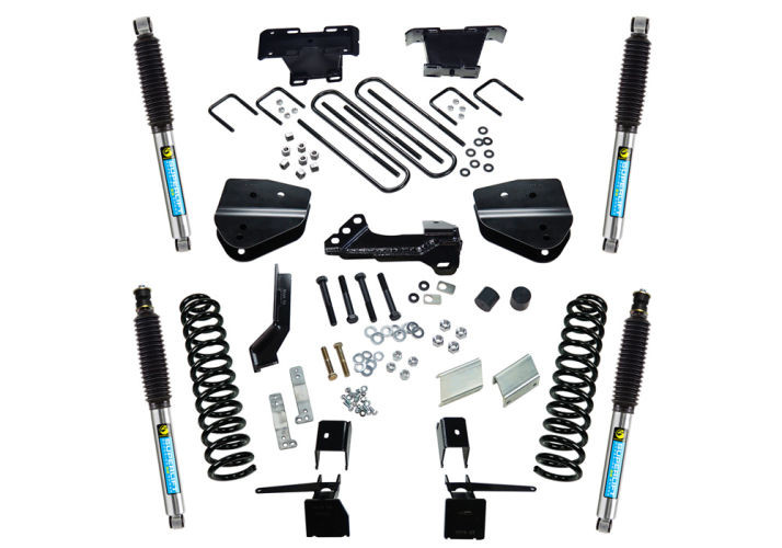 Superlift | 17-19 Ford F250 F350 SuperDuty 4WD (Diesel | Only) 4in Lift Kit with Bilstein Shocks