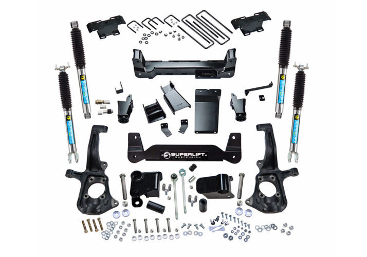 Superlift | 11-19 Chevy Silverado GMC Sierra 2500 HD | 6in Lift Kit with Bilstein Shocks