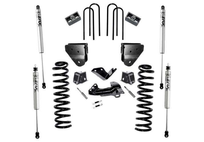 Superlift | 05-07 Ford F250 F350 SuperDuty 4WD Diesel | 4in Lift Kit with Fox 2 Shocks