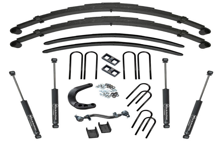 Superlift | 73-91 Chevy K20 GMC K25 4WD 8in | Lift Kit Rear Block Kit with Superlift Shocks