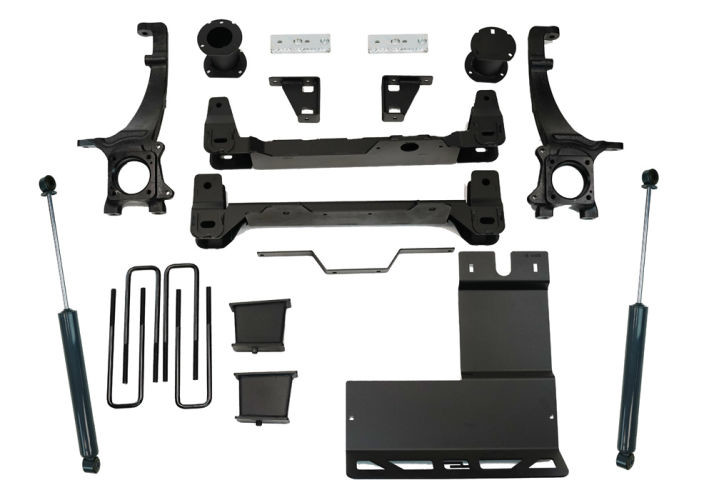 Superlift | 05-15 Toyota Tacoma 4.5in Lift Kit with | Rear Shadow Shocks