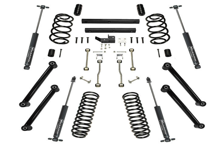Superlift | 03-06 Jeep Wrangler TJ 4in Lift Kit | with Superlift Shocks