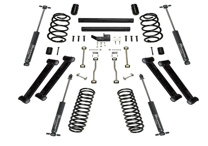 Superlift | 97-02 Jeep Wrangler TJ 4in Lift Kit | with Superlift Shocks