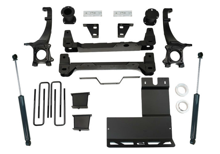 Superlift | 05-15 Toyota Tacoma 6in Lift Kit with | Rear Shadow Shocks
