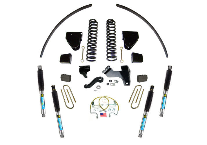 Superlift | 08-10 Ford F250 F350 SuperDuty 4WD 6in | Lift Kit with Bilstein Shocks