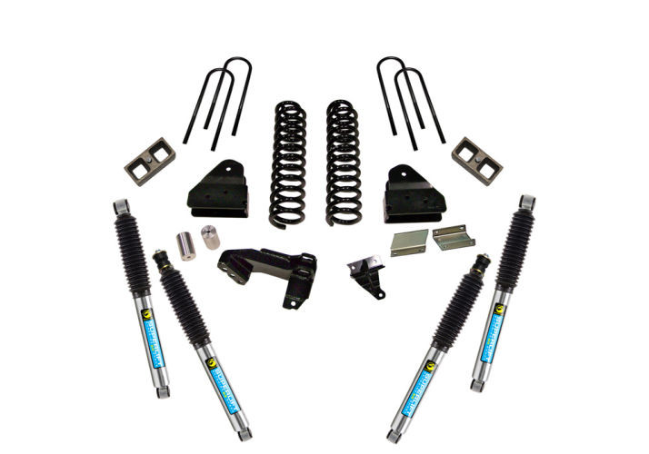 Superlift | 11-16 Ford F250 F350 SuperDuty 4WD 4in | Lift Kit with Bilstein Shocks