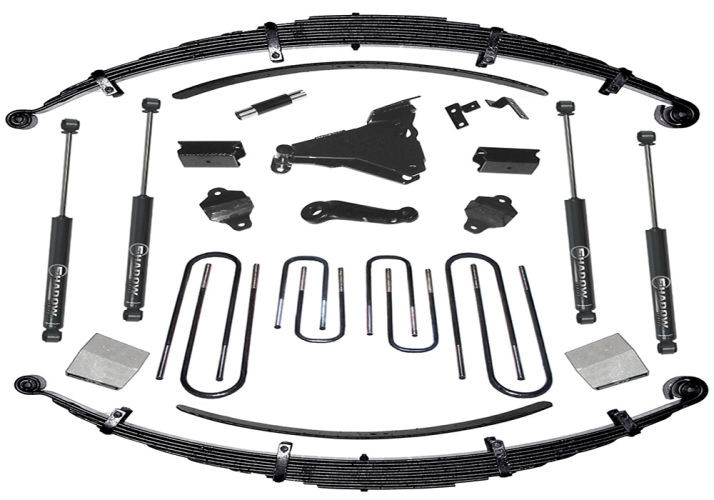 Superlift | 00-04 Ford F250 F350 SuperDuty 4WD 8in | Lift Kit with Superlift Shocks
