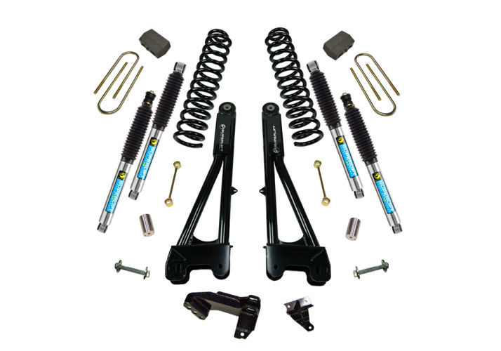 Superlift | 11-16 Ford F250 F350 SuperDuty 4WD 4in | Lift Kit with Repl Radius Arms & Bilstein Shocks