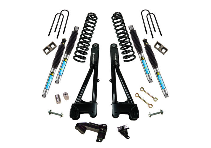 Superlift | 08-10 Ford F250 F350 SuperDuty 4WD 4in | Lift Kit with Repl Radius Arms & Bilstein Shocks