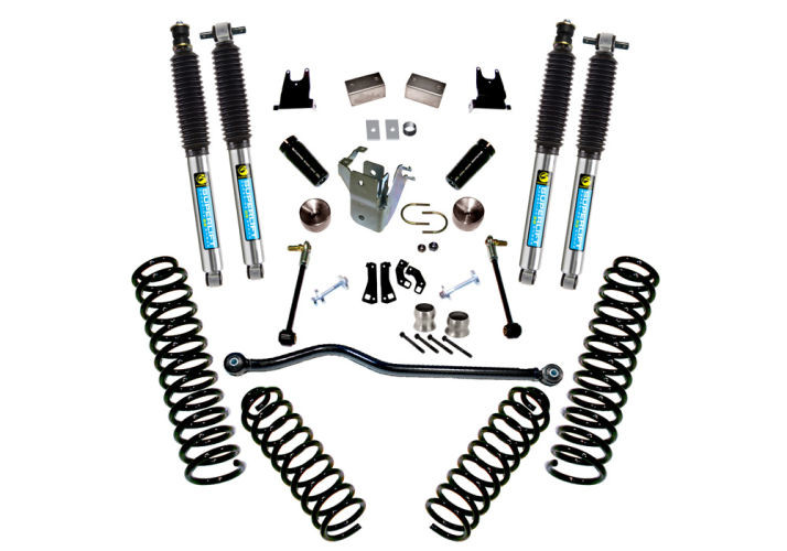 Superlift | 07-18 Jeep Wrangler JK 2 Door 4in | Lift Kit with Bilstein Shocks