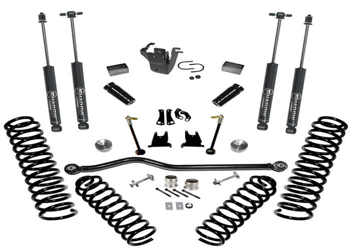 Superlift | 07-18 Jeep Wrangler JK Unlimited 4in Lift | Kit with Superlift Shocks