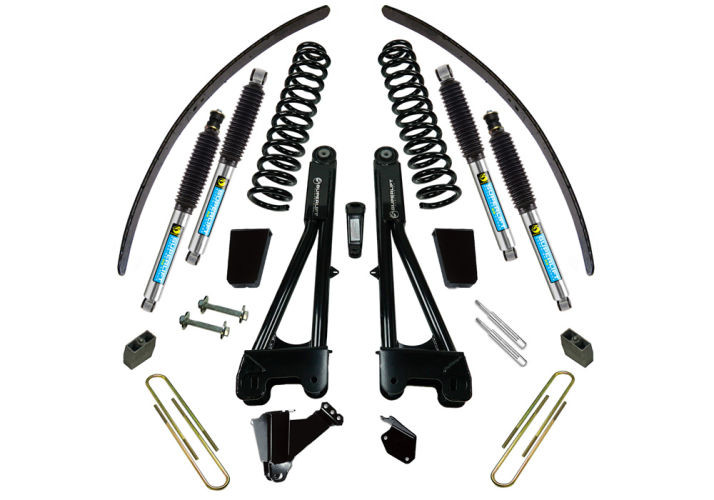 Superlift | 05-07 Ford F250 F350 SuperDuty 4WD 8in | Lift Kit with Repl Radius Arms & Bilstein Shocks