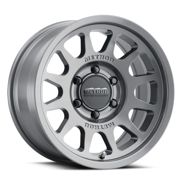 Method Wheels Bead Grip MR703 Gloss Titanium 17x8.5 0mm Offset 6x139.7 (6x5.5)