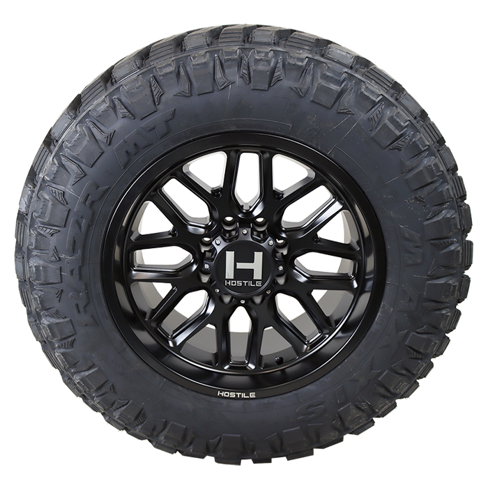 Hostile H120 Vulcan Asphalt Maxxis Razr M/T