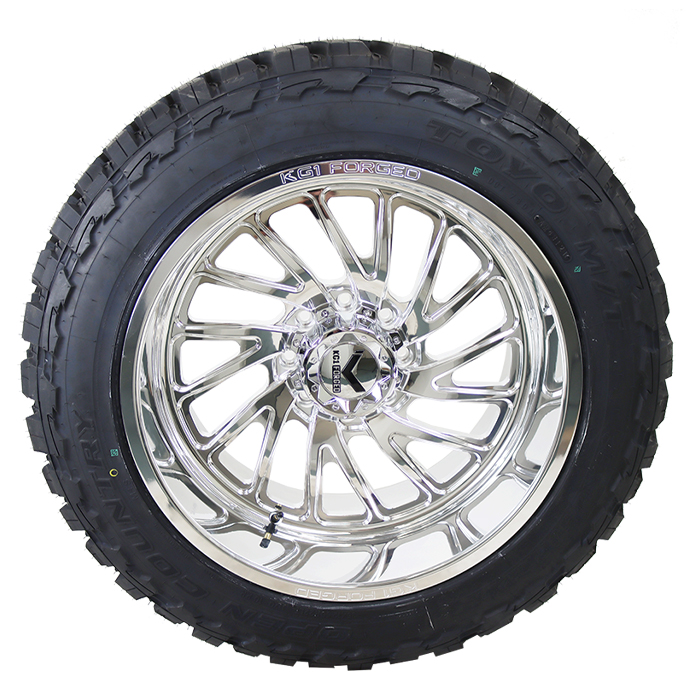 KG1 Forged Vile Polished Toyo Open Country M/T