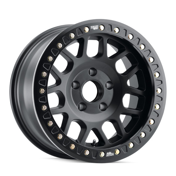 DirtyLife Wheels Mesa 9312 Matte Black Beadlock 17x9 -38mm Offset 5x127 (5x5)
